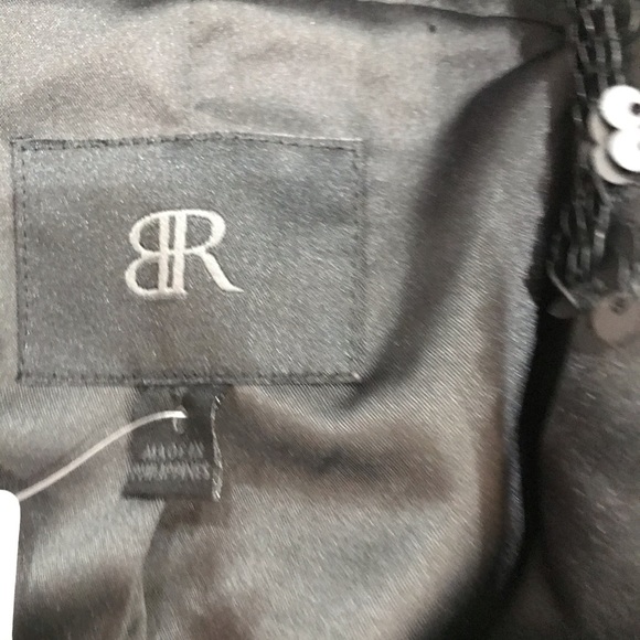EUC Banana Republic BR Sequined Tuxedo Jacket Sz 0 - Picture 3 of 8